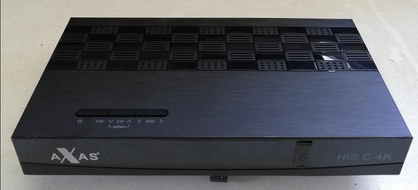 Dekoder AXAS HIS C 4K - Enigma2 - DVB-S2/C/T2 Combo
